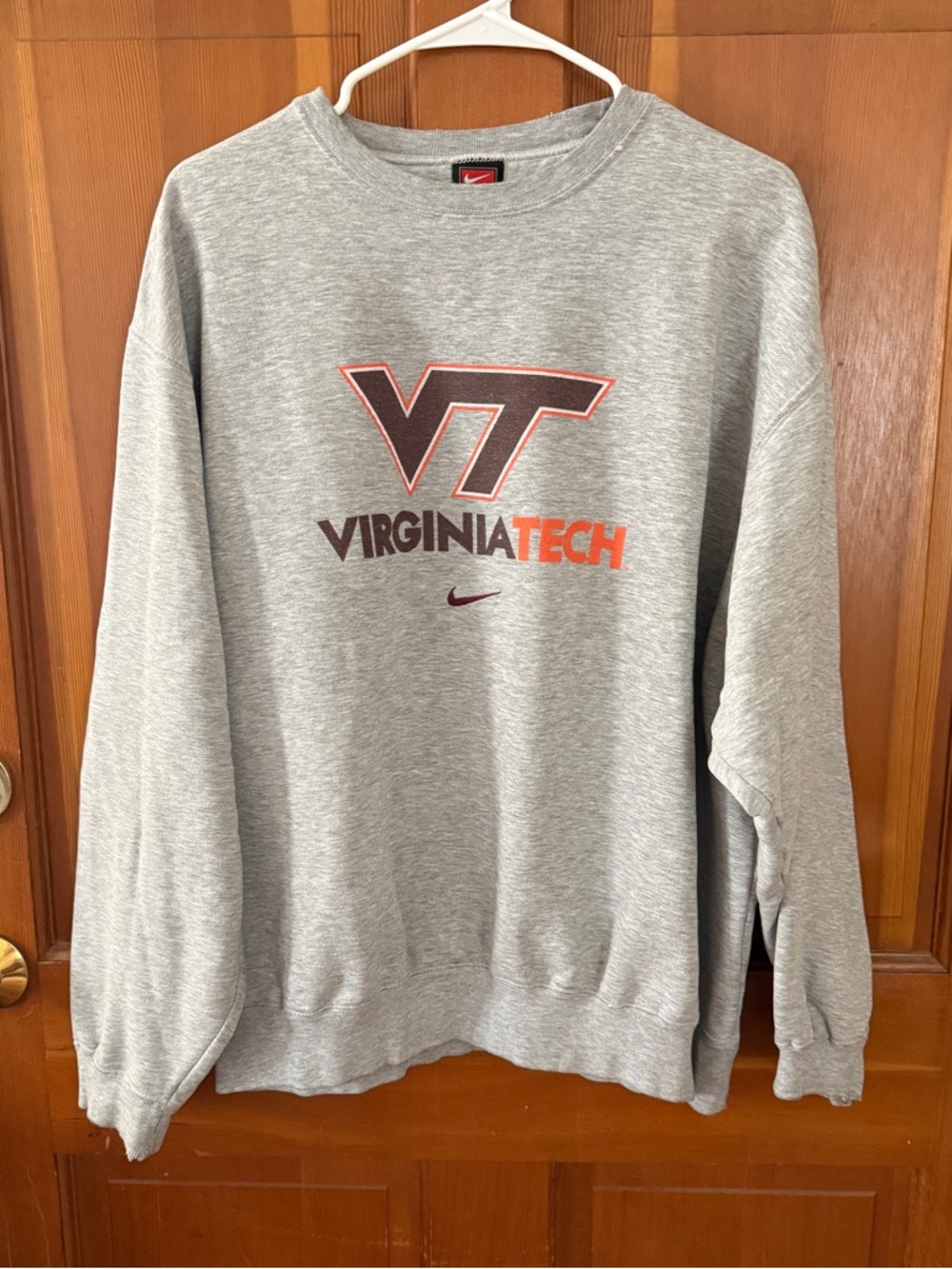 Vintage Nike Gray Virginia Tech